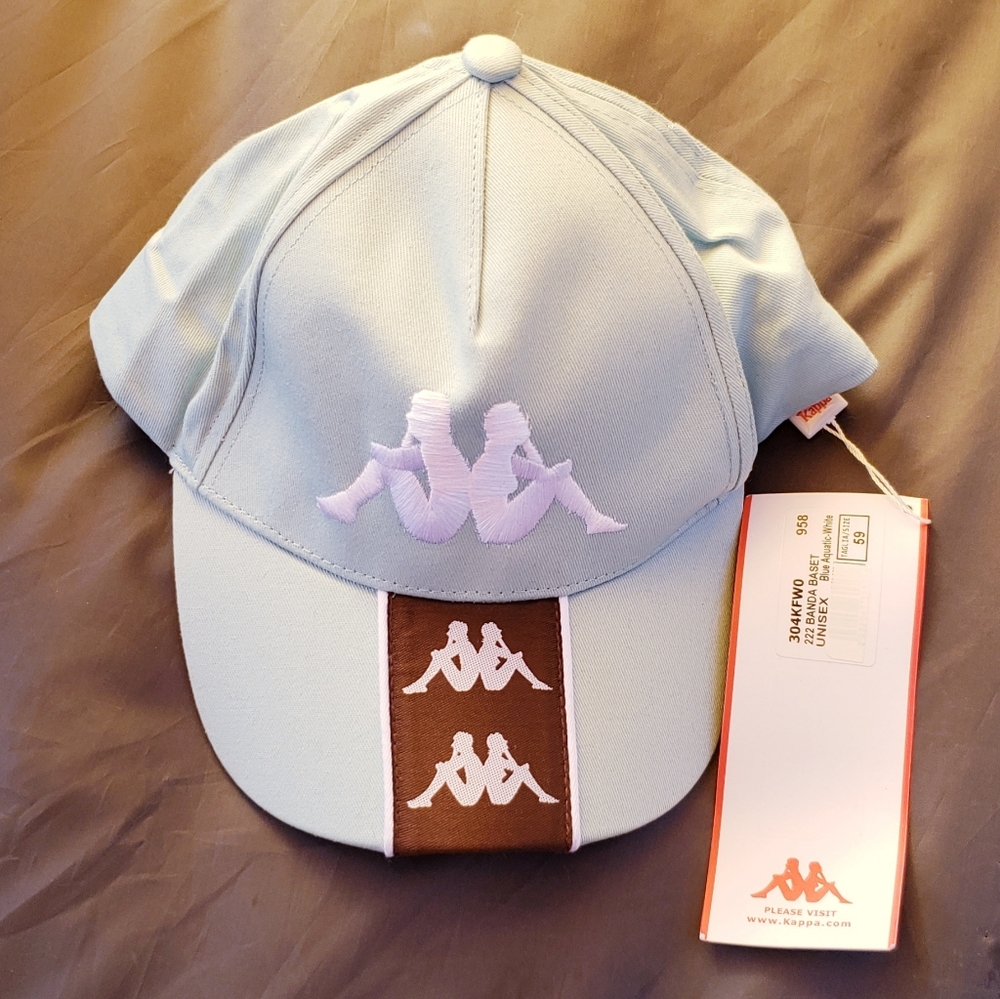 Kappa Unisex Baby Blue Adjustable Baseball Cap